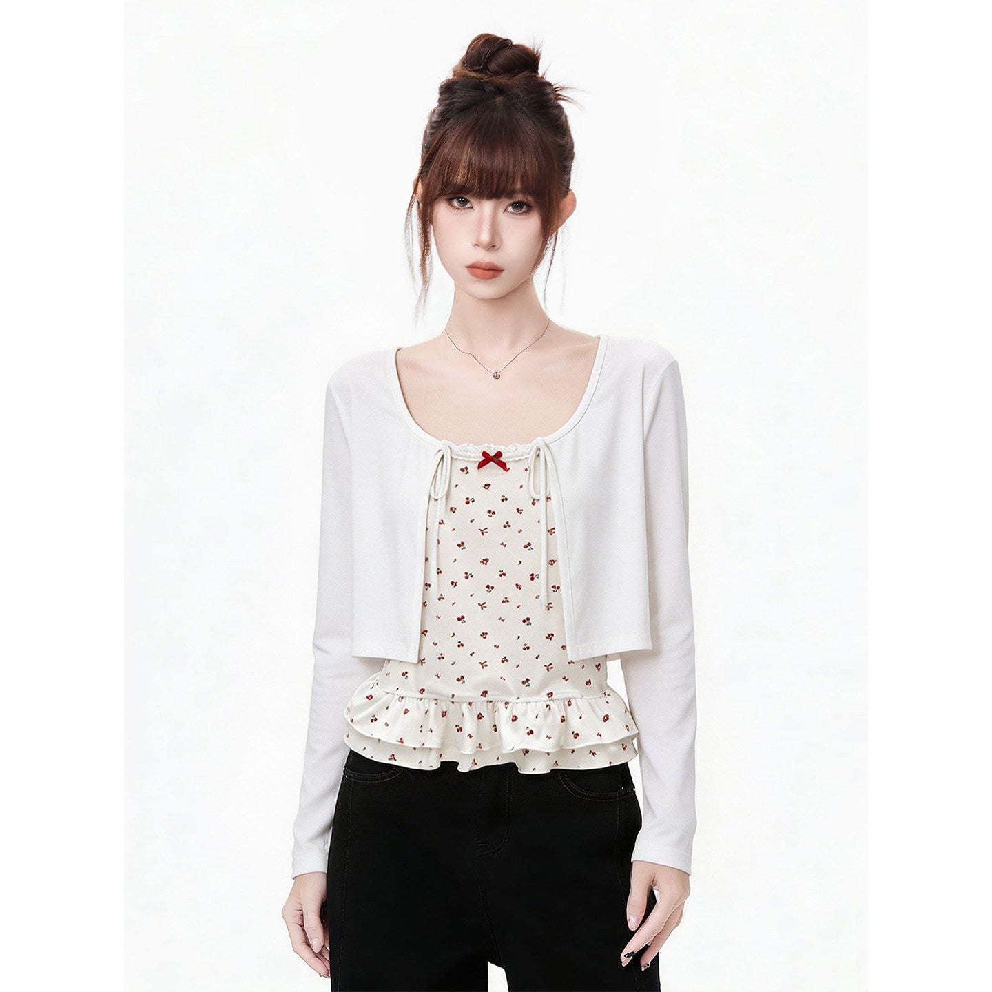 lightweight sheer long-sleeve sunscreen cardigan for women