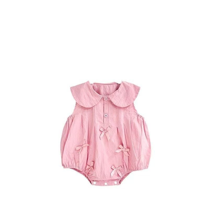 Baby Clothes Girl Baby Onesie Full Moon 100-Day Sweet Lightweight Bodysuit