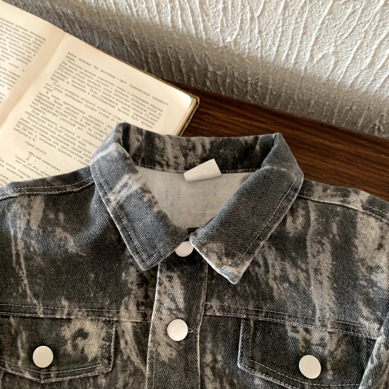 Vintage outerwear for vintage baby jeans