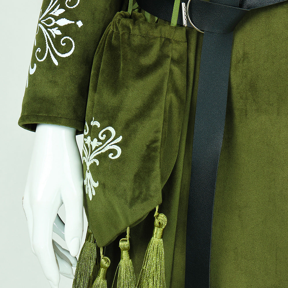 Elf Queen Cosplay Costume for Halloween Role Play, Hobbit Elf Queen Costume