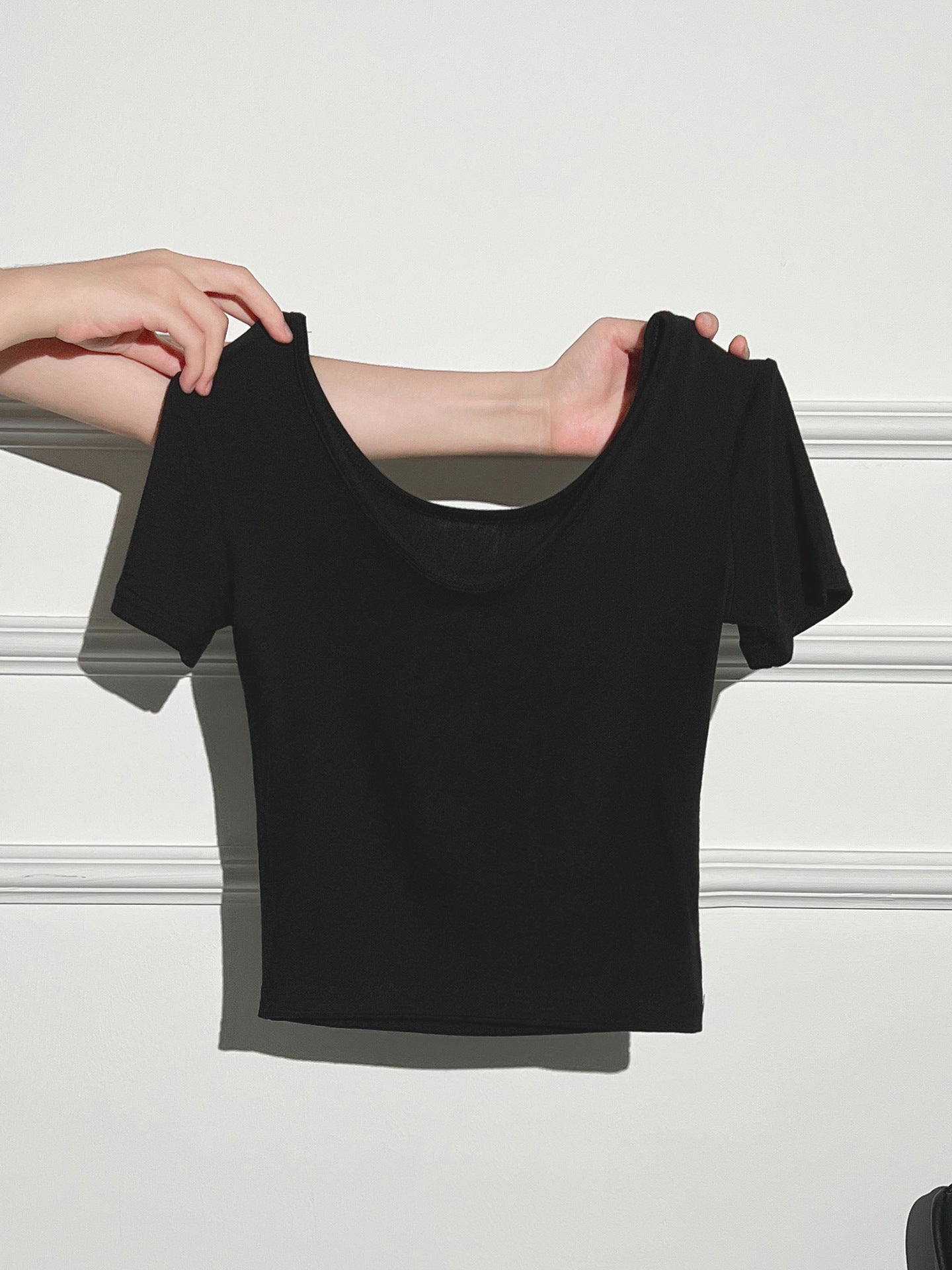 Short Sleeve T-Shirt for Women, Sexy and Pure Aesthetic Crop Top