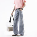 Light Blue Tencel Lyocell Jeans for Men