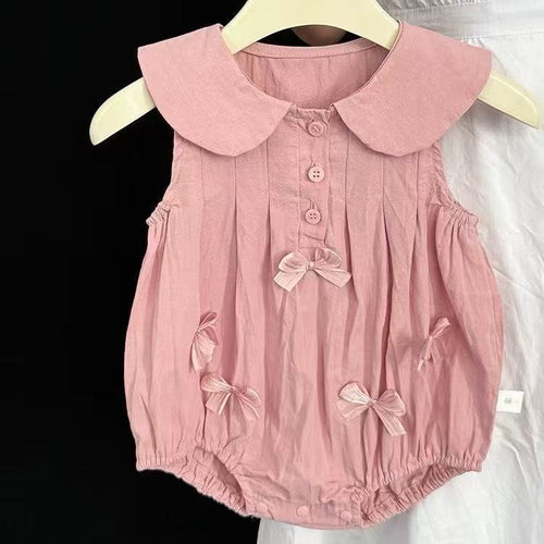 Baby Clothes Girl Baby Onesie Full Moon 100-Day Sweet Lightweight Bodysuit