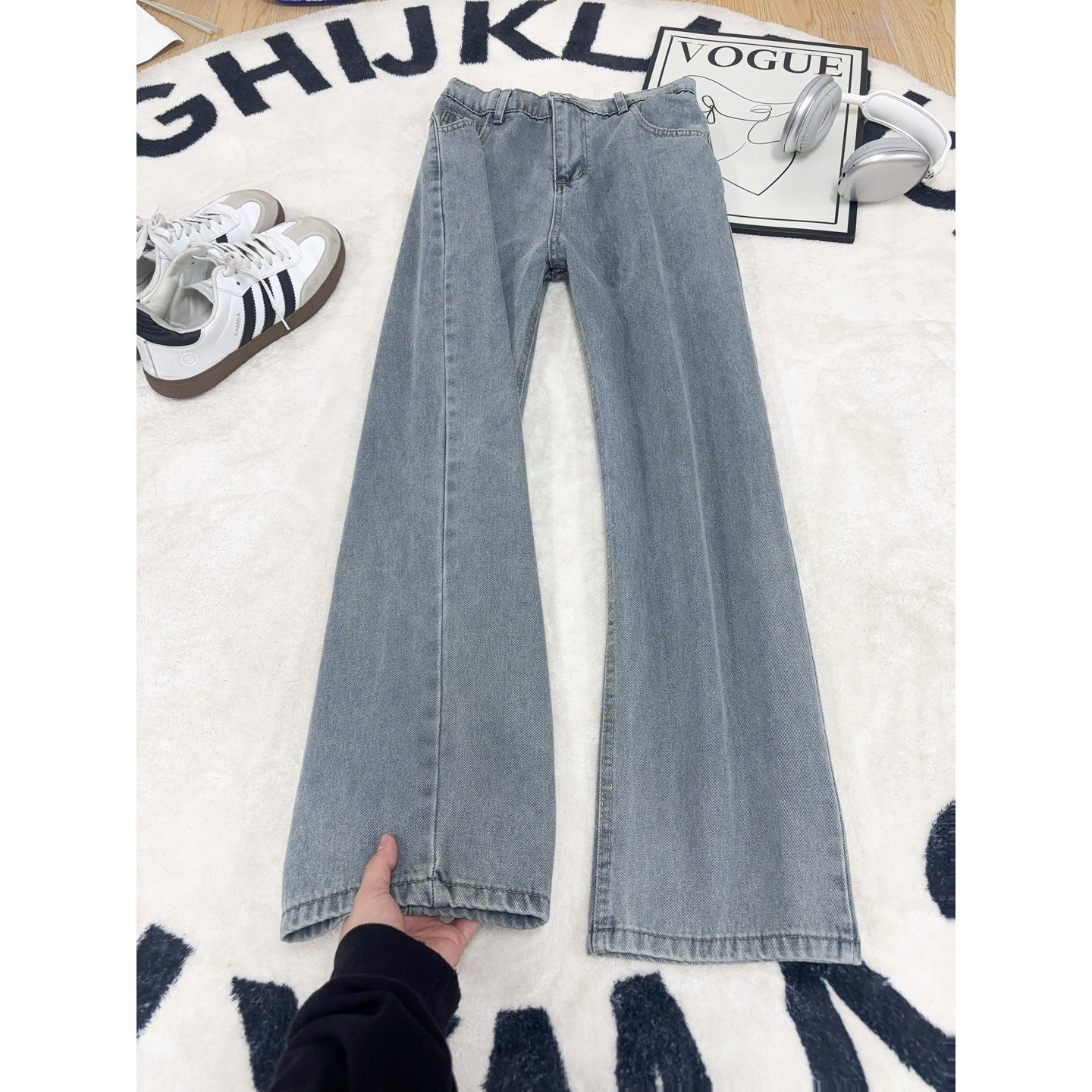Denim Pants for Men, High-Street Vibe, Stretch Slim Fit, Tapered Straight Leg Pants