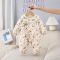 Girl Baby Birthday Dress Fleece-Lined Warm Cute