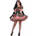 Halloween Costume Carnival Cosplay Rose Skull Sexy Horror Ghost Bride Beauty Queen Witch Women