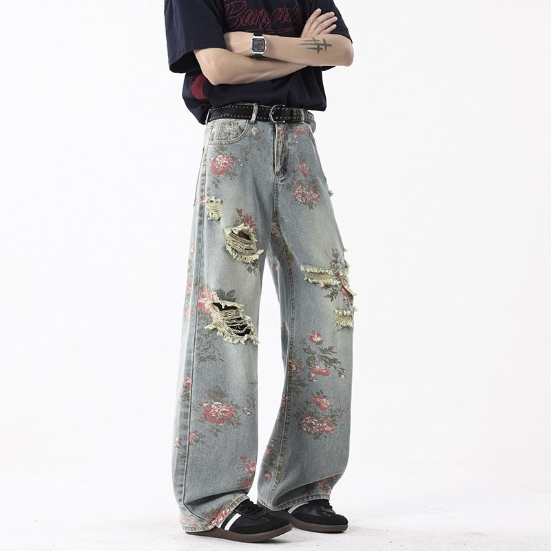 Oversized Pants Y2K Street Style Slimming Versatile Casual Men's Pants
