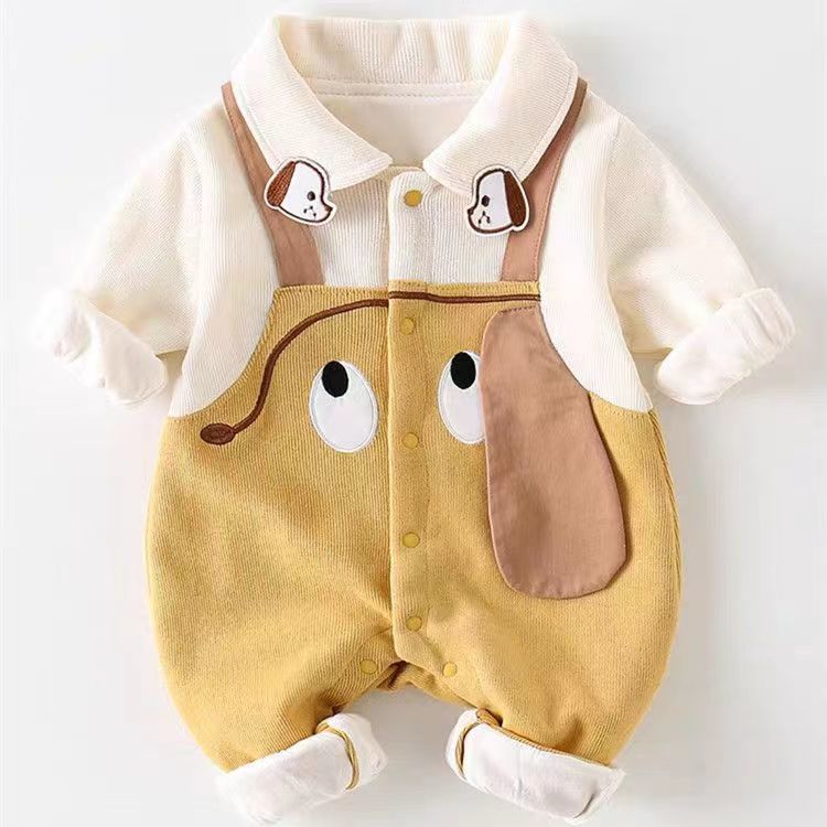 Baby Clothes  for Boys, Newborn Full-Bodied Romper Cute Baby Onesie
