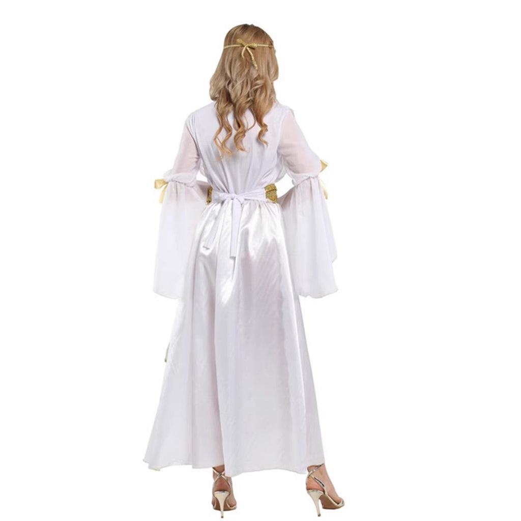 Halloween Adult Women's Costume Cosplay Sexy Greek Goddess Egyptian Queen Cleopatra Athena Queen