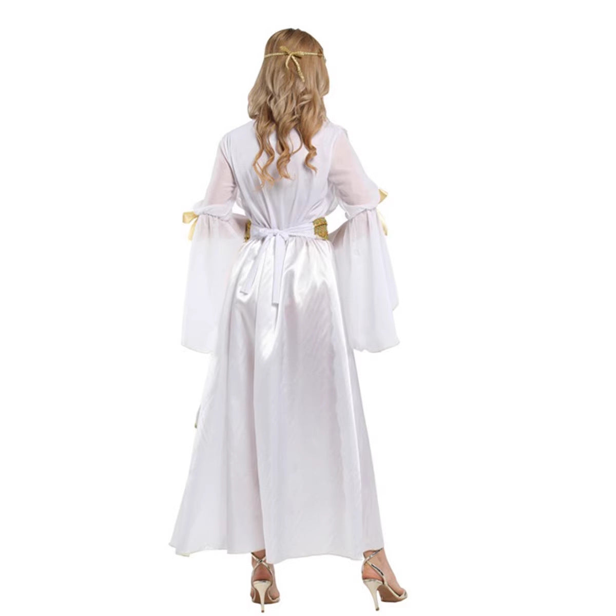 Halloween Adult Women's Costume Cosplay Sexy Greek Goddess Egyptian Queen Cleopatra Athena Queen