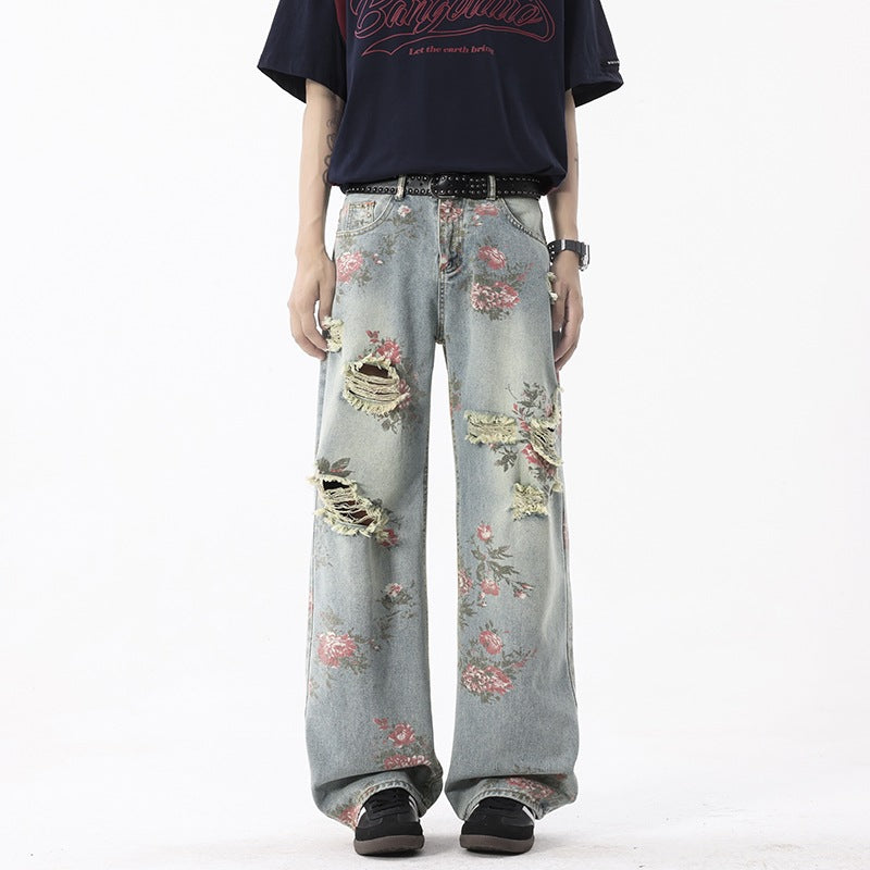 Oversized Pants Y2K Street Style Slimming Versatile Casual Men's Pants