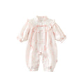 Baby Clothes Double-Layer Outerwear Sweet Full Moon First Birthday Girl Baby Cute Princess Bodysuit