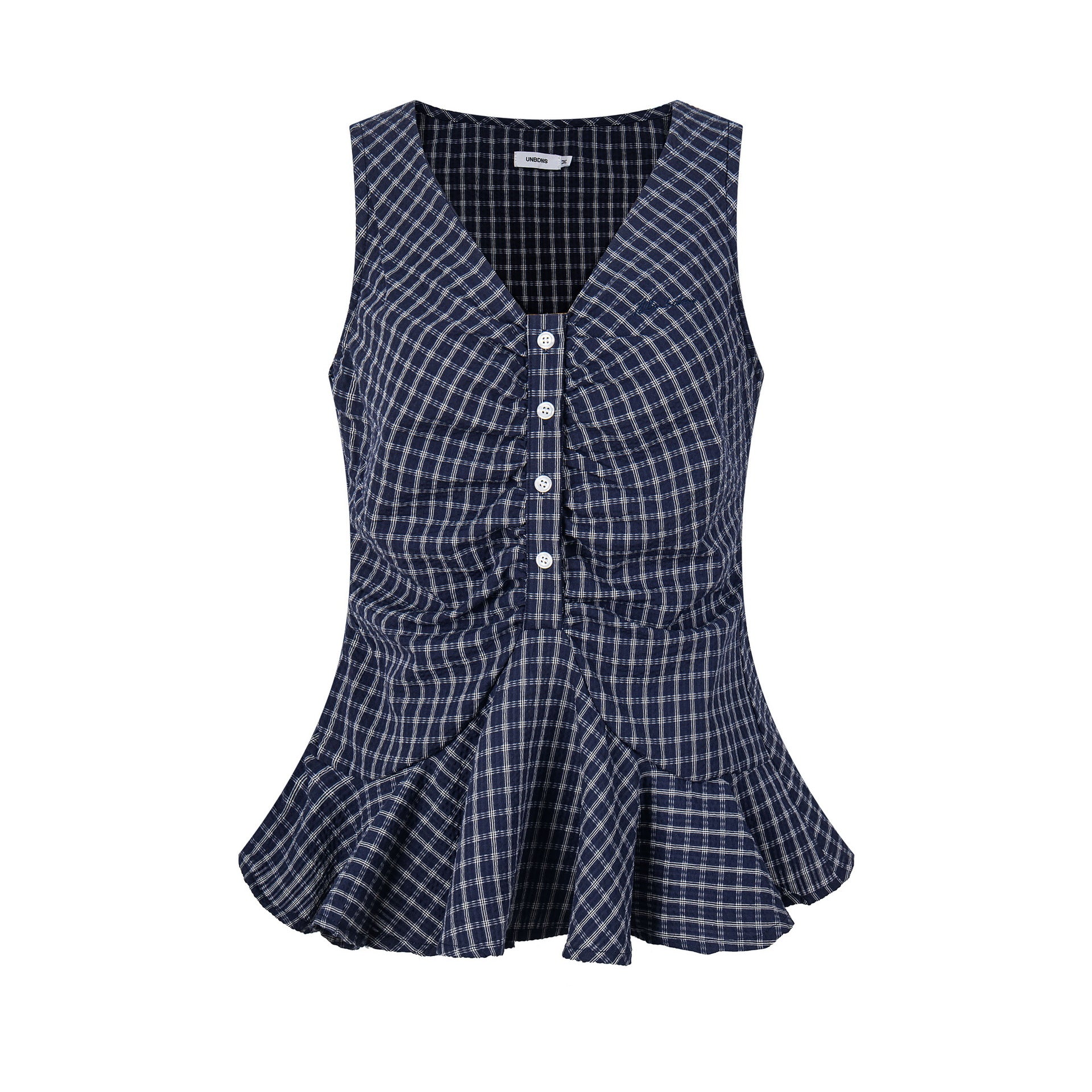 Women's Twisted Knit Detail Fitted V-Neck Casual Short Sleeve Solid Color Minimalist T-Shirt