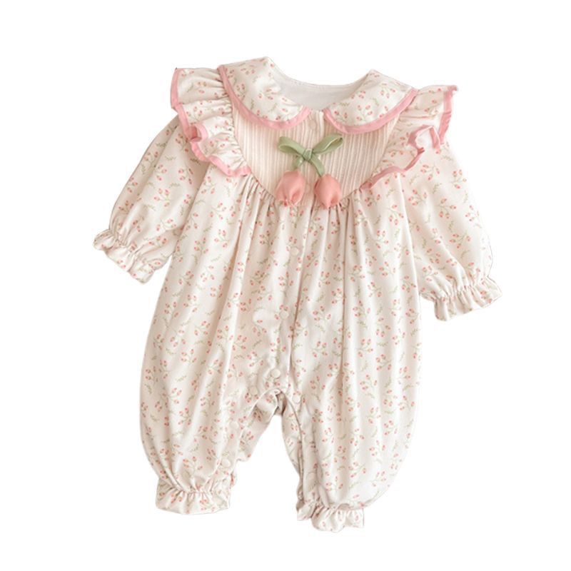 Baby Cute and Stylish Princess Double-Layered Bodysuit