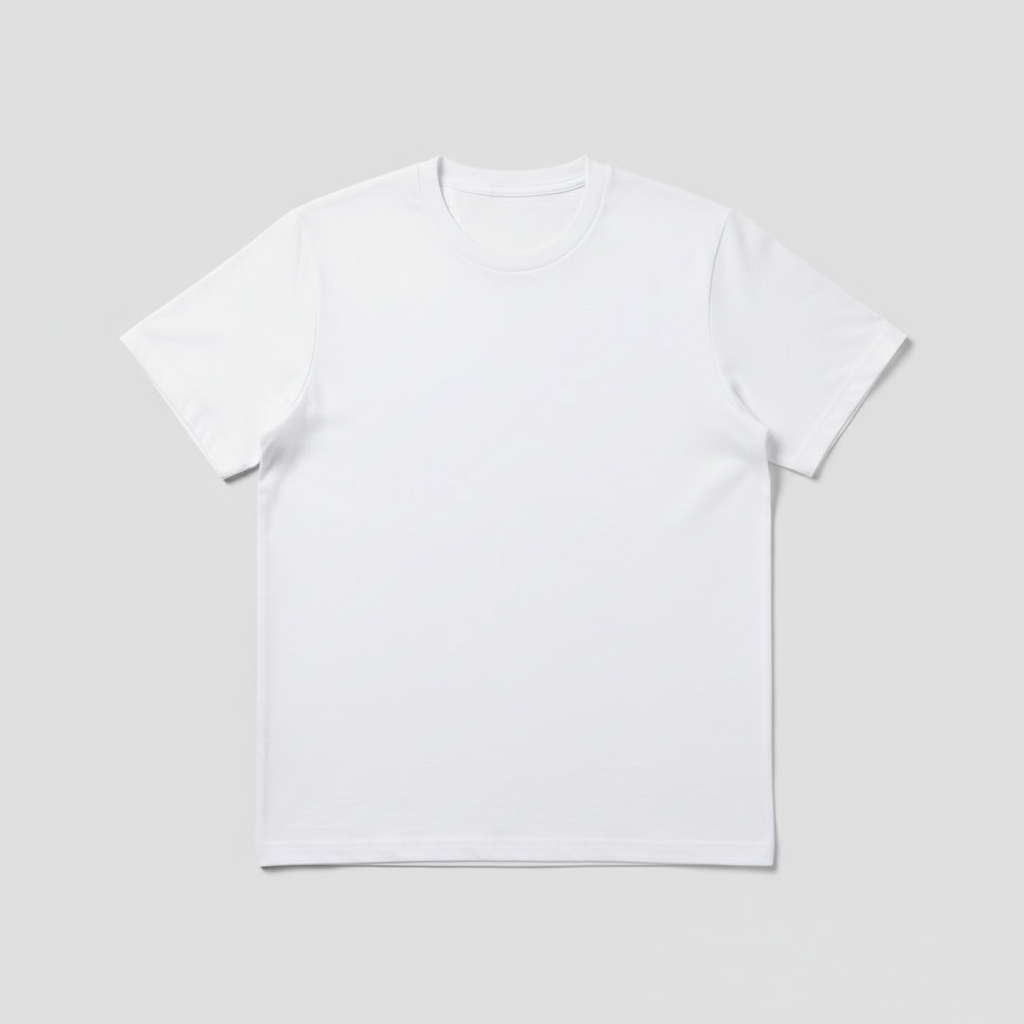 T-shirt unisexe blanc
